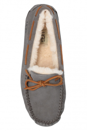 Grey moccasins ugg hotsell
